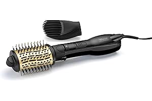 TRESEMMÉ TRESemme Smooth Volume 1000W Hair Dryer Brush, 2 in-1 Hot Air Styler to smooth and volumise, dry and style in one