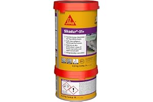SIKA Tvåkomponent konstruktionslim - Sikadur-31+ grå - limning och reparation av betong och andra material - Inomhus och utomhus - 1,2 kg