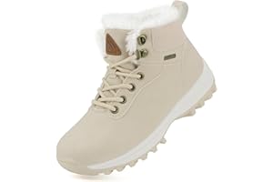 Mishansha Scarpe Invernali Bambini Antiscivolo Stivaletti Invernali con Calda Imbottitura per Ragazzi e Ragazze, Bambino e Bambina, Gr.24-36