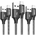 RAVIAD Cavo iPhone [3Pack 2M] Caricabatterie iPhone Carica Rapida Nylon Cavo iPhone per iPhone 14/13/12/11/ X/XS/XS Max/XR/ 8