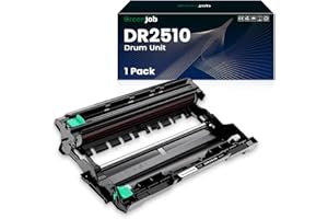 Greenjob DR2510 DR-2510 Tamburo Compatibile per Brother DR2510 DR-2510 Tamburo per DCP-L2620DW DCP-L2627DW DCP-L2660DW DCP-L2665DW HL-L2400DW HL-L2445DW HL-L2447DW MFC-L2800DW (Toner non incluso)