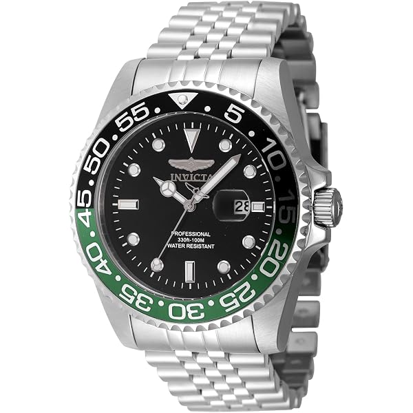 Invicta Specialty 47398 – Orologio Uomo 43mm, Acciaio, Quadrante Verde, Movimento Quarzo, Impermeabile 5 Bar