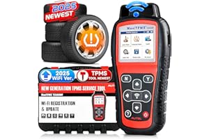 Autel MaxiTPMS TS508WF TPMS Relearn Tool, 2025 Newest WiFi Version of TS508, Activate/Relearn/Reset/Diagnosis All Sensors, Program MX Sensor, Read/Clear TPMS DTCs, Quick & Advance Mode