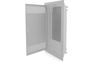 INTRATEC 100% SHOPPING Intratec ripartitore di comunicazione a incasso, IP40 – Distribuzione multimediale per casa connessa, serie DIXBOX-XT, armadio per sistemi multimediali, 717 x 346 x 92 mm, bianco