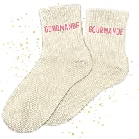 Chaussettes Paillettes Duo Ange Démon STC - Chaussettes Dépareillées Originales 36-42 - Cadeau Fun