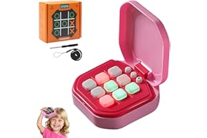 NMM Tic Tac Toe Electrónico | Consola de juegos portátil | Smart Games con 9 modos | Juego de secuencia | Juegos de viaje | Consola electrónica de juegos para niños y adultos | TikTakToe con función