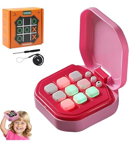 GiiKER Tic Tac Toe Bolt Game, 3-in-1 draagbare puzzelgameconsole, draagbare reisspellen voor educatieve en geheugengroei, verjaardagscadeaus voor alle leeftijden GiiKER Tic Tac Toe Bolt Game, 3-in-1 draagbare puzzelgameconsole, draagbare reisspellen voor educatieve en geheugengroei, verjaardagscadeaus voor alle leeftijden