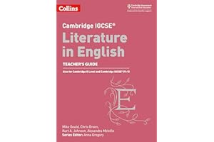Cambridge Igcse(r) Literature in English Teacher Guide