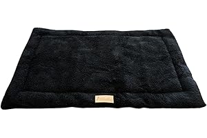 Ellie-Bo Czarna mata polarowa Sherpa XL 106 cm