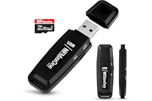 SECURITY TOYS Registratore vocale spia digitale con microSD da 32 GB incluso | Mini registratore audio ideale per riunioni, interviste, lezioni | registratore USB spia portatile con fino a 500 ore registrazione ST