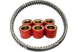 MOTOCAR CINGHIA KIT 6 RULLI ORIGINALE VESPA GTS SUPER 300 2008/2016