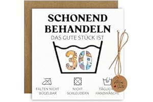 BOYATONG Geldgeschenke Geburtstag 30 mit Umschlägen, Geldgeschenke Verpackung Geburtstagskarte 30, Lustig Geschenke zum 30 Geburtstag Frau Mann, Schonend Behandeln Geschenk 30 Geburtstag Mann Frau