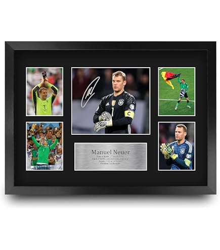 HWC Trading A4 Pele & Bobby Moore Iconic Footballers Regali
