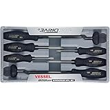 VESSEL Armor Grip Screwdriver 8PC. Set (JISDRIVE) No.550A8PTU (Previous)