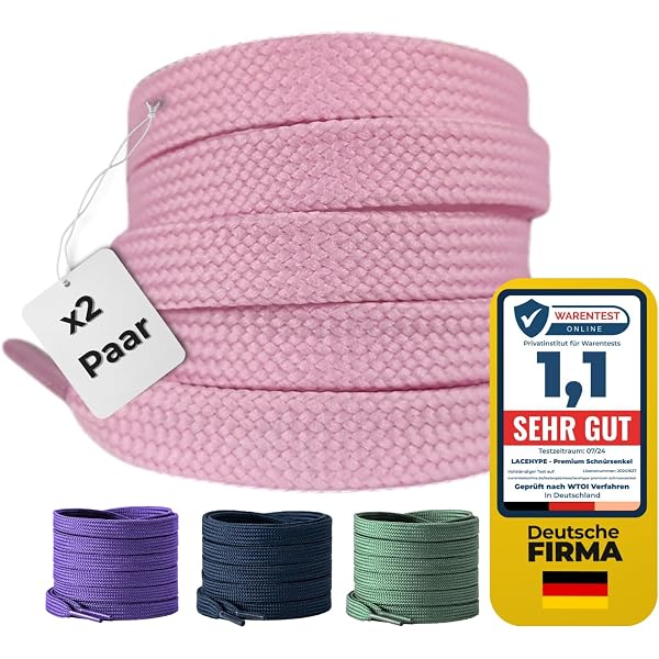 Lacets Cirés Pour Patins à Glace Et Hockey NULYLU - Paire Résistante Et Stylée, Rose