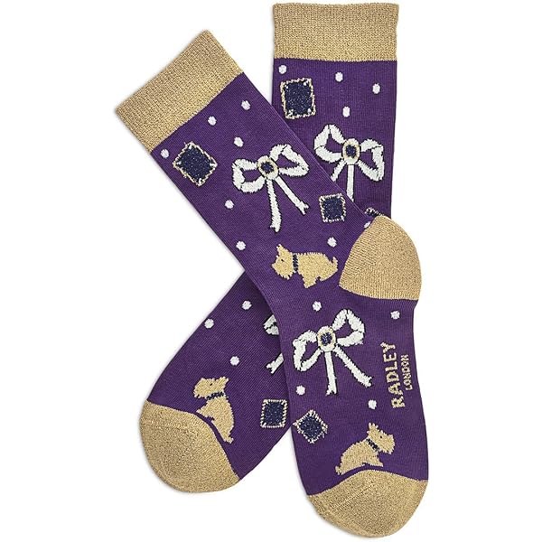 Lot De 3 Paires De Chaussettes RADLEY London – Coton BCI, Motifs Colorés, Coffret Cadeau « An Ice Day »