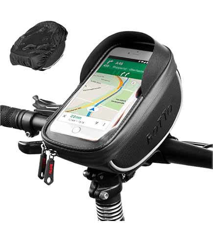 Moex Fahrrad-Handyhalterung – Universell, Dreh- & Schwenkbar Mit Silikonfixierung