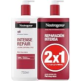 Neutrogena Norwegian Formula CICA Body Cream, 750 ml, 2 pcs | Intense Repair, With Centella Asiatica and Glycerin, 72 h Hydra