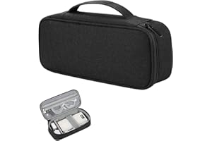 LTLSZRN Elektronik Zubehör Organizer, Kabeltasche, Kabel Organizer Tasche, Kabel Organizer Reise, Reise Elektronik Tasche, Ladekabel Organizer, Travel Organizer, ladekabel Tasche(Schwarz)