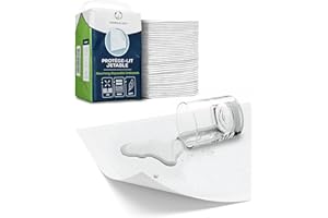 Sensalou Alèses Incontinence 60x90 cm – 50 Pièces – Alèses Jetables Absorbantes et Imperméables pour Lit Bébé, Adulte, Senior, Animaux, Protection Matelas, Soins, Hygiène, Médical