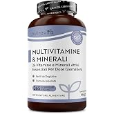 Nutravita Multivitaminico Completo - 365 Compresse Vegane - 1 anno | Multivitaminico Uomini & Donne - 26 Vitamine e Minerali 