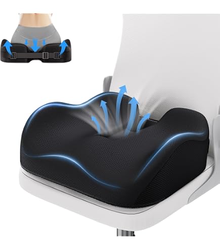 Coussin Coccyx Chaise Bureau Ergonomique Assise Sciatique Siege Fauteuil Cassé Voiture Kyste