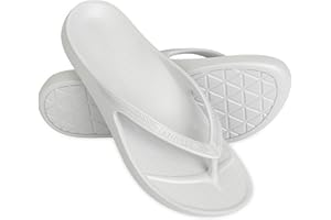 LightFeet Arch Support Flip Flops | Unisex Plantar Fasciitis Slippers |Made by Australian Podiatrist