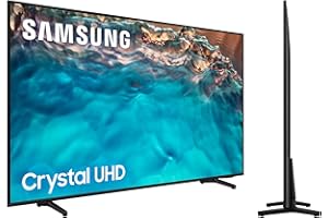 Samsung TV Crystal UHD 2022 75BU8000 - Smart TV de 75", 4K UHD, Procesador Crystal UHD, Contast Enhancer con HDR10+, Q-Symphony y Alexa integrada.