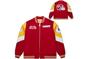 Mitchell & Ness Throw it Back Heavyweight Vintage Satin Jacket NFL Cremallera Completa Logo Bordado Hombres Mujeres Niños Unisex Primavera Verano Otoño Invierno