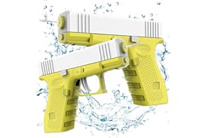 DAZZTIME Pistolas de Agua pequeñas,2 Piezas Pistola de Agua Pequeña,Mini Pistolas de Agua, Pistola De Agua para Niños,Juguete Plástico De Pistolas De Agua,para Playa Piscina Fiesta