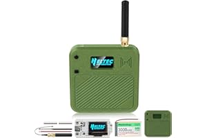 MESHNOLOGY ESP32 LoRa V3 Entwicklungsplatine mit 863-928MHz Antennen + 3000mAh Akku + Meshtastic Case, ESP32-S3 CP2102 Integriertes WiFi Bluetooth OLED Display für Arduino LoRaWAN IOT (N32 Version, Grün)