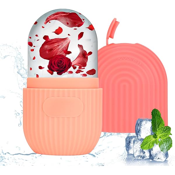 WishesMar Ice Roller Für Gesicht & Augen – Eisroller Gegen Schwellungen, Für Straffe Haut & Kleine Poren