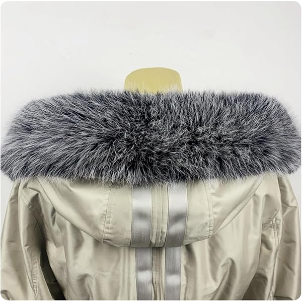 Russische fleece capuchon sjaal nepbont camel dames