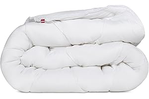 Abeil 15000000538 piumone singolo leggero dolcezza infinita calda poliestere bianco 200 x 140 cm, Bianco