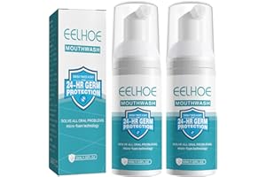 FOCUSUN Rince-bouche Teethaid, Dentifrice en mousse, Teethaid Mouthwash, Dentifrice pour soins bucco-dentaires, Booster de blanchiment des dents, Blanchisseur de dents (2PC)