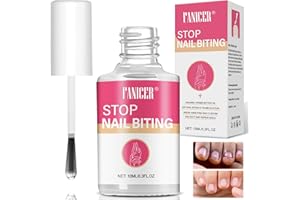 NAILPRETTY 10ml Vernis Anti Ronge Ongle, Vernis Protecteur Anti Ronge Ongles, à Utiliser Sans Ou, éViter De Se Ronger Les Ongles