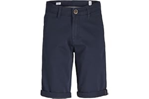 JACK&JONES Jack & Jones Junior Boy's Jjibowie Jjshorts Solid Sa Jr Bermuda Shorts