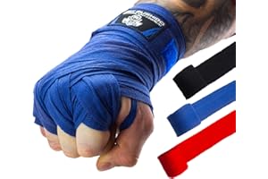 DBX BUSHIDO SPORT Bande Boxe 100% Coton - Bandage Main Boxe - Boxing Wraps - Bande De Box