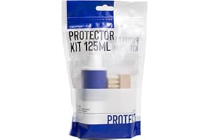 Liquiproof LABS Protector Shoe Care Kit 125. Premium Protector 125ml and a Premium Vegetable Fibre Brush for easy application. For protecting footwear, shoes, sneakers and fashion items