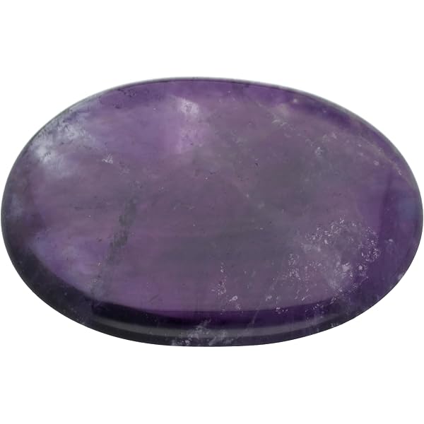 Pierre Améthyste Naturelle Rare 10mm - Forme Coussin Polie - Qualité Gemme Brésil