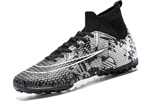 AMLCWZ Calzado de fútbol para hombre Césped artificial Calzado de fútbol profesional para niño Calzado de fútbol para niño Calzado de entrenamiento deportivo para exterior Calzado de fútbol para interior