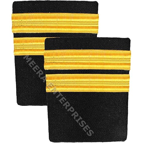 Airlines Store Second Officer Epaulet-02 Golden Bar