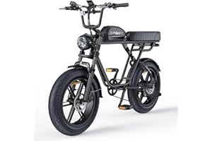 ENGWE M20/M1 Bici Elettrica Uomo, 150KM/75KM 90KM/170KM,Autonomia Sistema con 20"×4.0 Fat Tire,48V 26AH/13AH/15.6AH/28.6AH E-bike Off-roade Cambio 7 Velocità e Sospensione Completa