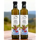 Işkın Sirkesi Y&uuml;ksek Polifenol ve Antioksidan Doğal Fermantasyon - Ravent Vinegar (500 ml x2 Adet, Işkın)
