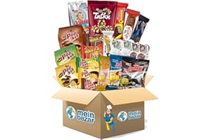 Meinbazar Türkische Süßigkeiten Geschenkidee Box - Süßigkeiten Set XXL - 25 Teile - Mix Party Box - Halal Produkte - Candy Box
