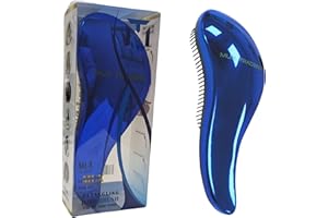 MUX TRADERS Muxtraders Detangling Hair Brush - Mens Hairbrush for Kids Hair Brush for Curly Hair Extension Brush for hair Detangler Brush, Tangle Teaser Comb Hair Brush Mens Hairbrush for Fine hair,Wet Comb Blue
