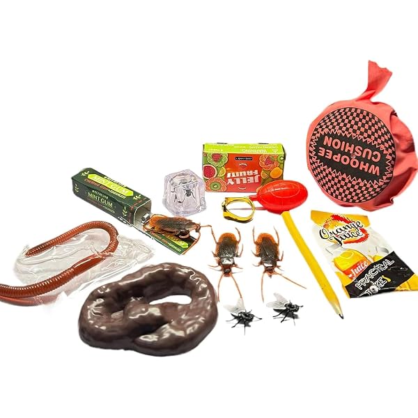 Lot De 40 Faux Cafards Réalistes En Plastique – Blague Parfaite Pour Poisson D'Avril, Halloween, Farces Effrayantes Enfants & Adultes !