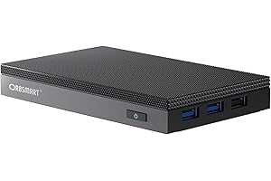 ‎ORBSMART Orbsmart AW-15L Mini-PC Win11 Pro Desktop-PC | Computer | Micro-PC | lüfterlos | stromsparend (Intel N100 CPU, 8GB RAM, 256GB eMMC, USB-C, WiFi 6)