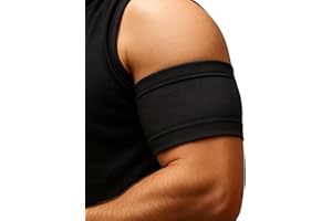 Craft & Care - Brazalete Protector para Sensor Freestyle Libre Brazalete Protector Anticaídas para Sensor Freestyle Libre – Libertad y Seguridad – 8 Tallas – Negro
