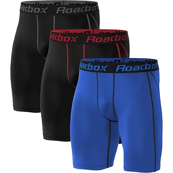 Cadmus 3 Pack Mannen Compressie Shorts Met Zijzakken - Gym, Running & Sport Base Layer